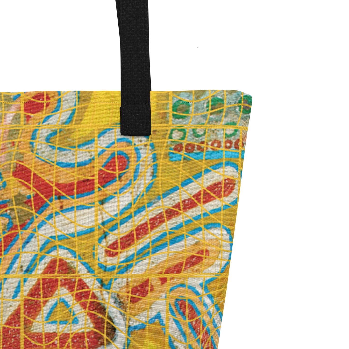 Afrosbag | Shopping bag grande con stampa all over