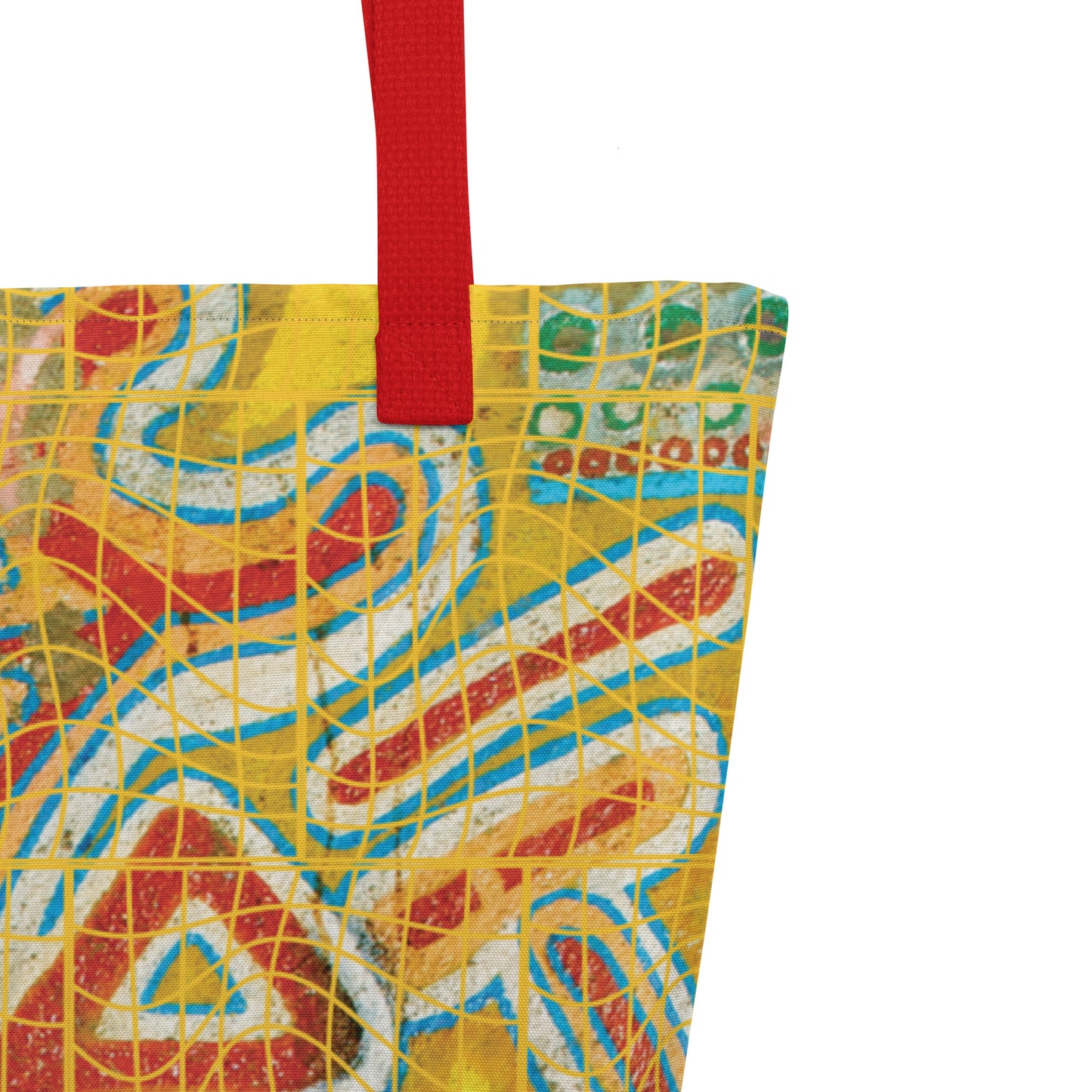 Afrosbag | Shopping bag grande con stampa all over