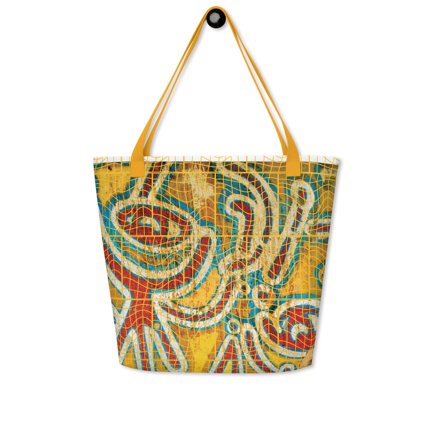 Afrosbag | Shopping bag grande con stampa all over