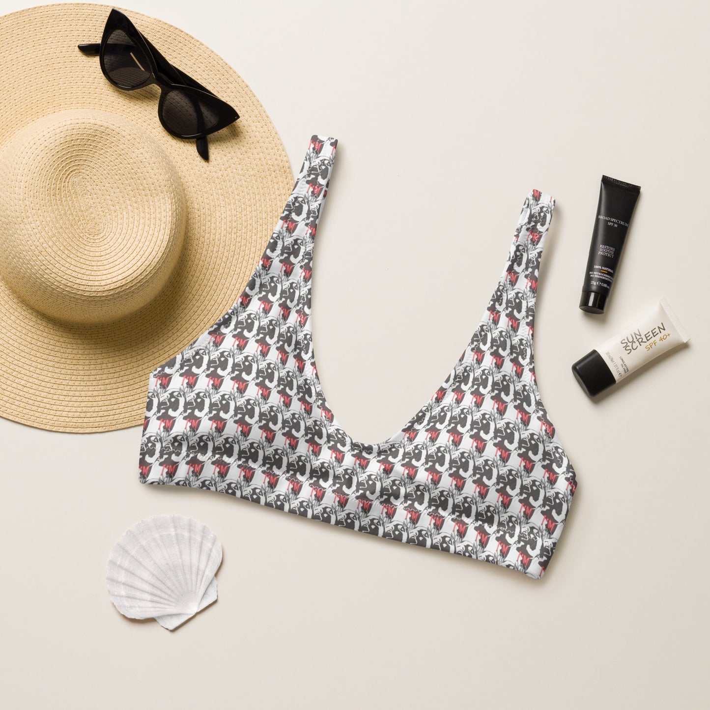 Wow | Top bikini ecosostenibile con imbottitura
